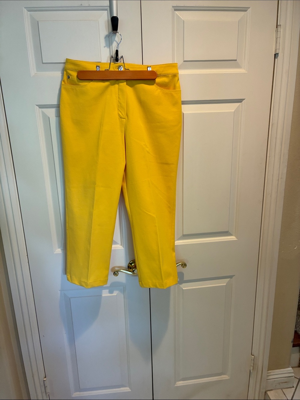 Vintage St John slacks, citrine